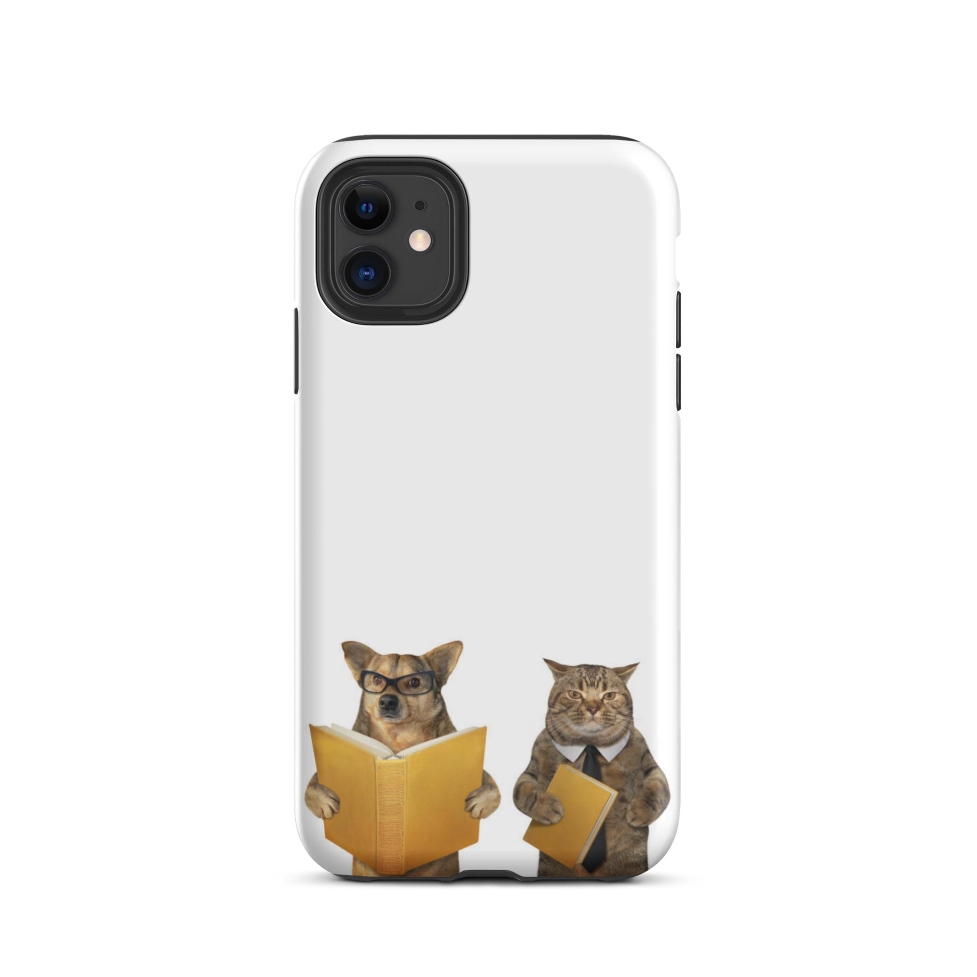 Luxury Tough iPhone Case ''Cat Dog'' -- High Quality --