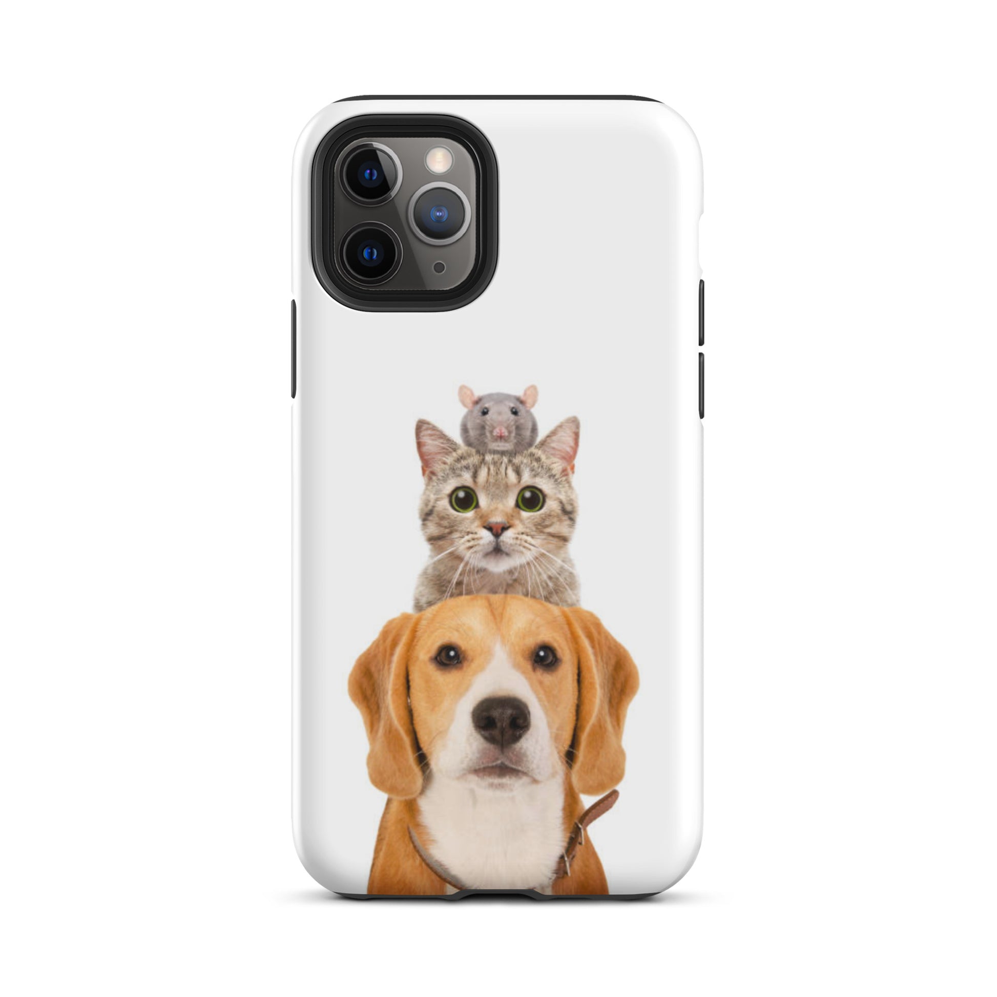 Luxury Tough IPhone Case ''3 Animals'' -- High Quality --