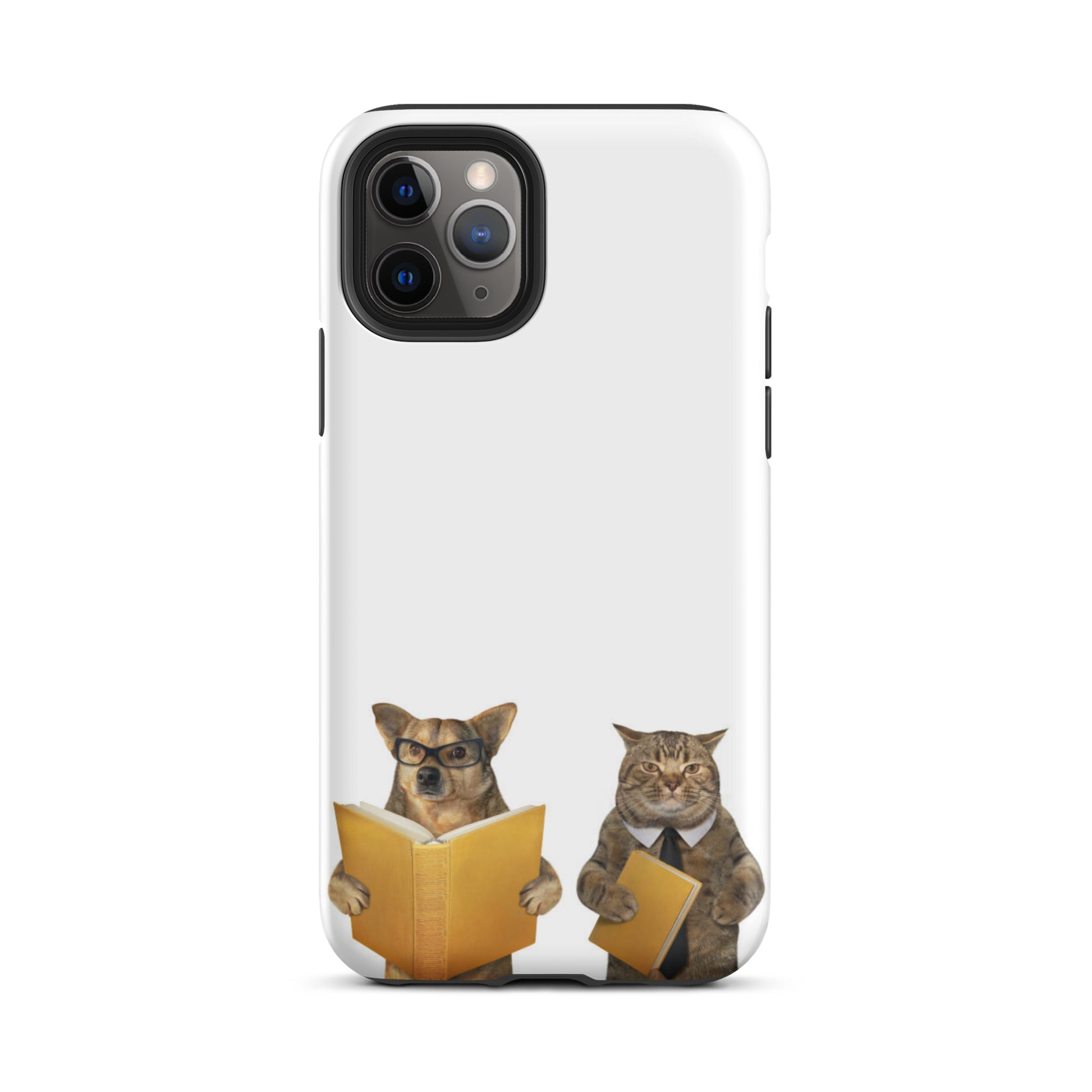 Luxury Tough iPhone Case ''Cat Dog'' -- High Quality --