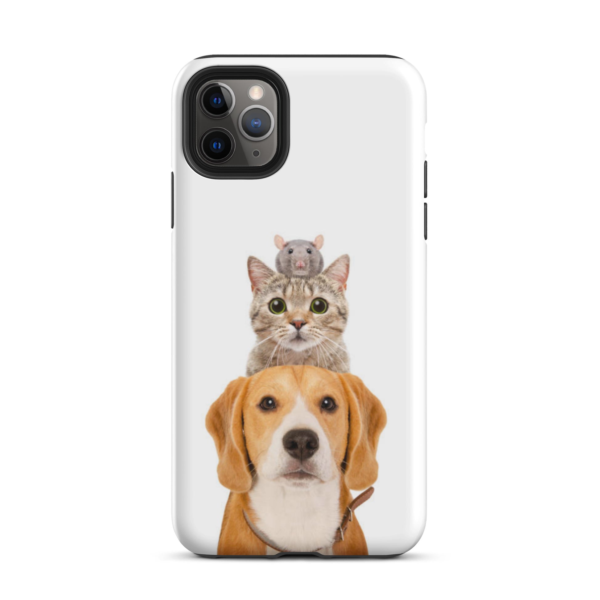 Luxury Tough IPhone Case ''3 Animals'' -- High Quality --
