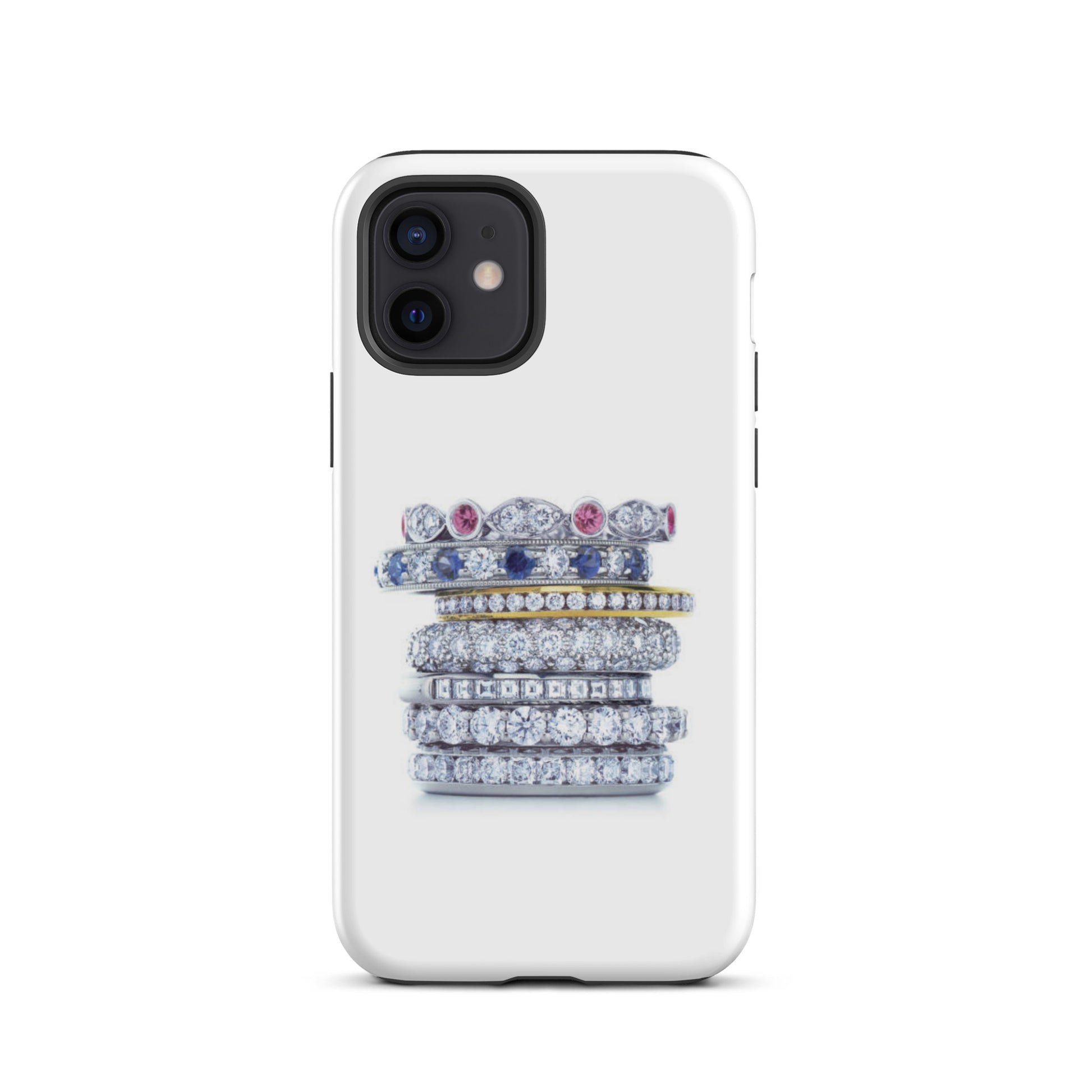 Luxury Tough IPhone Case ''Diamond Rings 2.0'' -- High Quality --