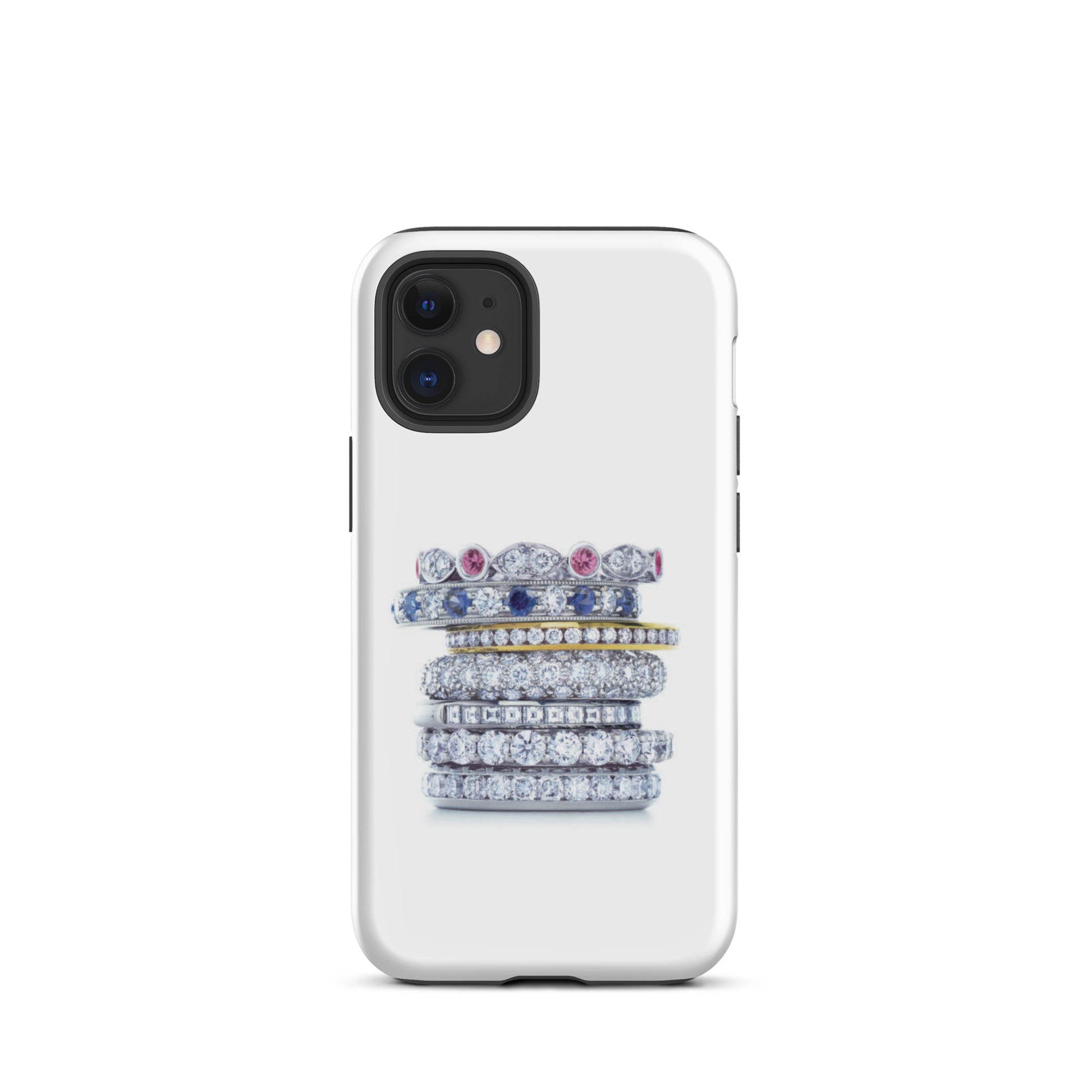 Luxury Tough IPhone Case ''Diamond Rings 2.0'' -- High Quality --