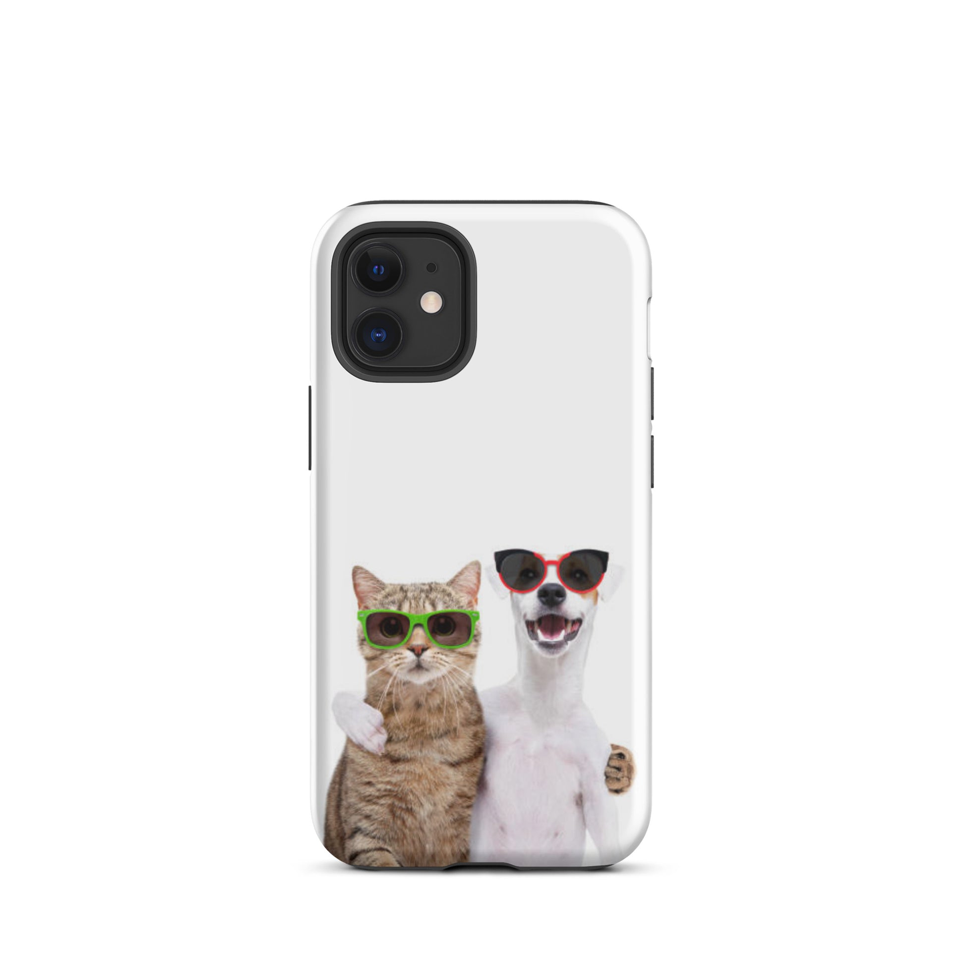Luxury Tough iPhone Case ''Cat Dog 2'' -- High Quality --