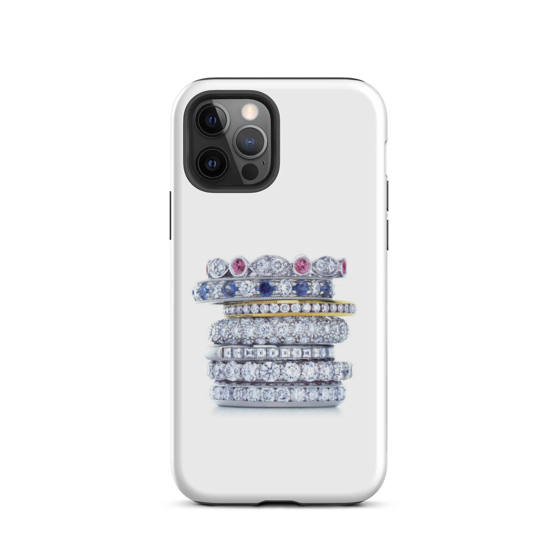 Luxury Tough IPhone Case ''Diamond Rings 2.0'' -- High Quality --