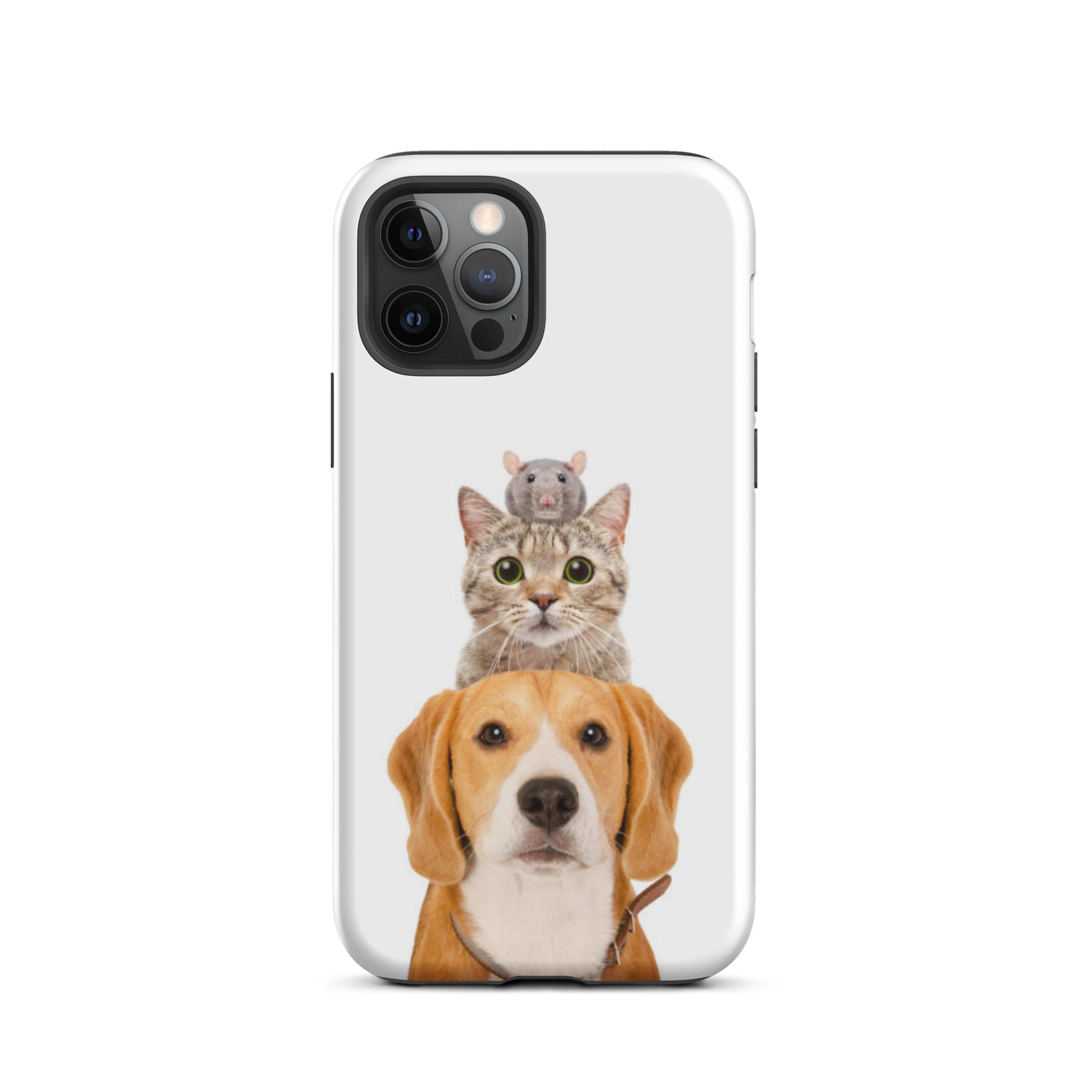 Luxury Tough IPhone Case ''3 Animals'' -- High Quality --
