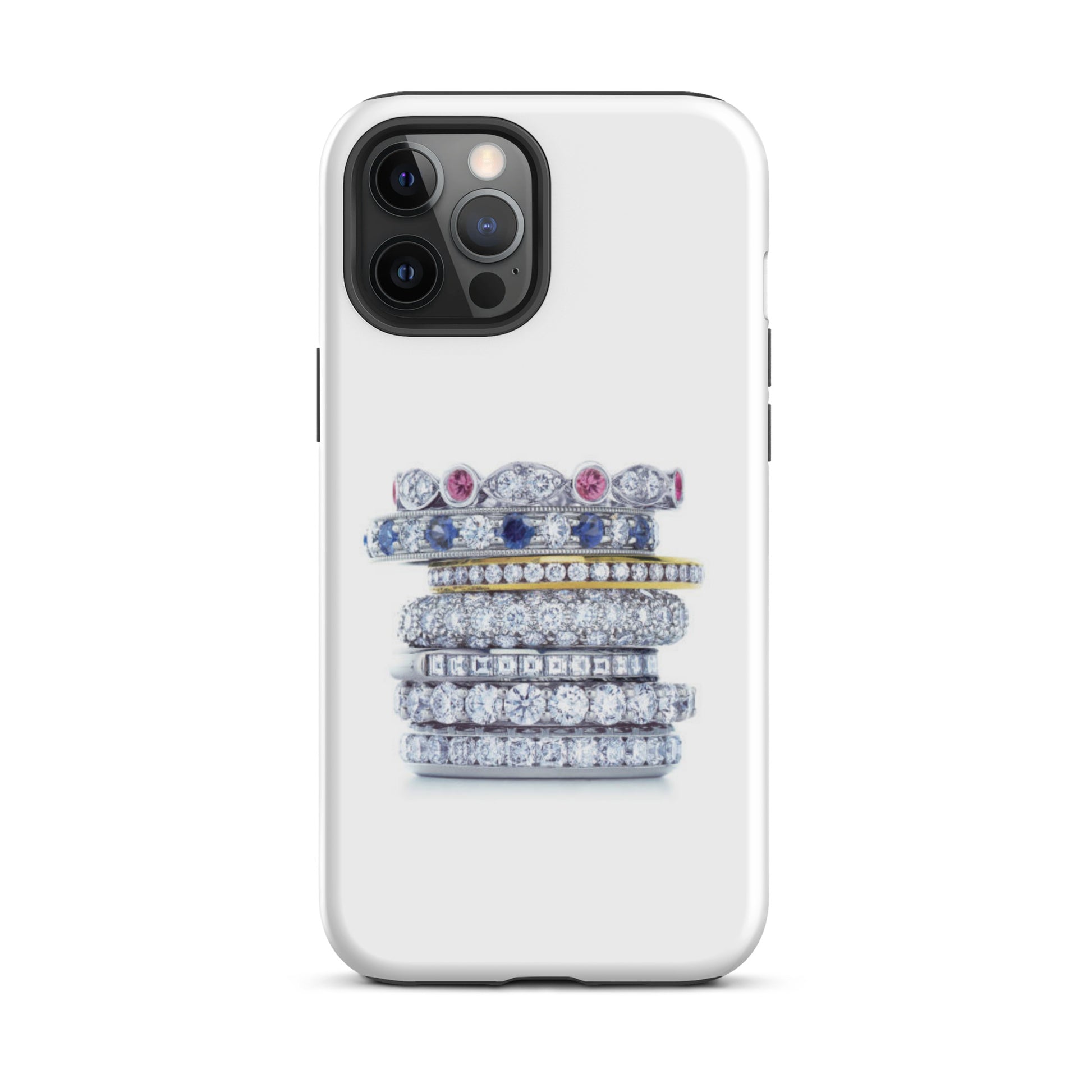 Luxury Tough IPhone Case ''Diamond Rings 2.0'' -- High Quality --