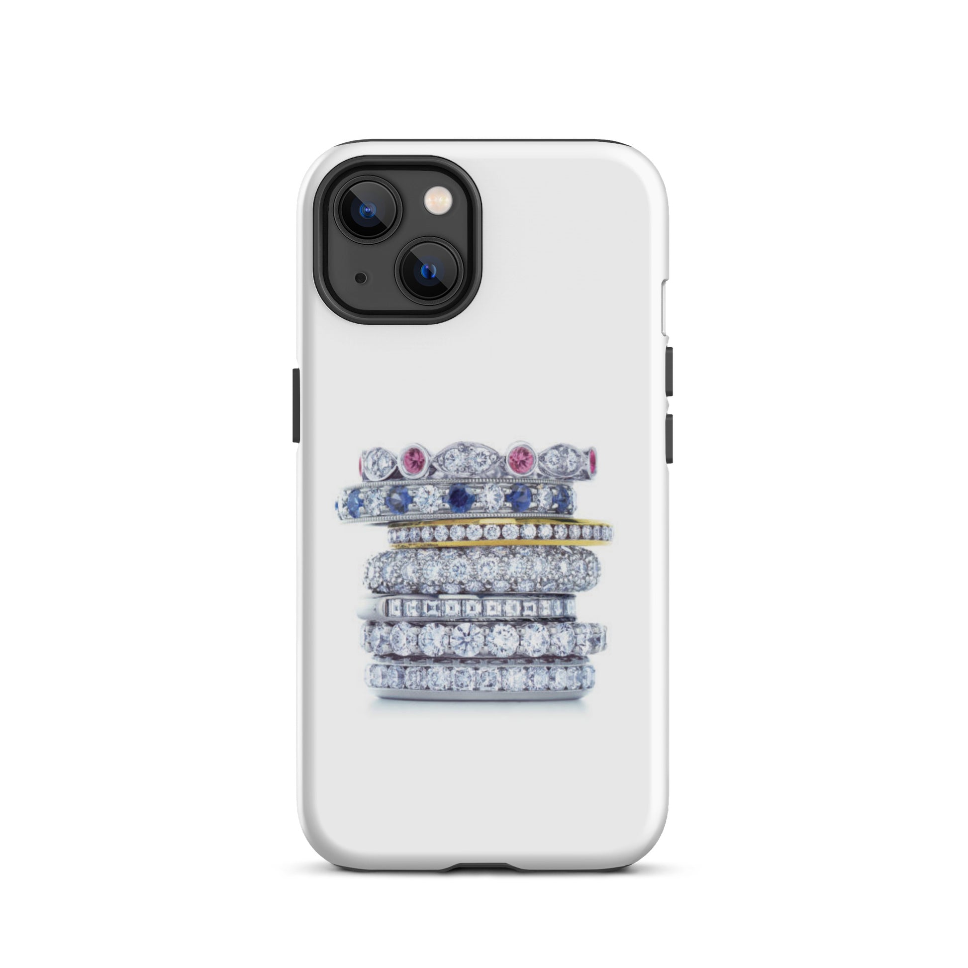 Luxury Tough IPhone Case ''Diamond Rings 2.0'' -- High Quality --