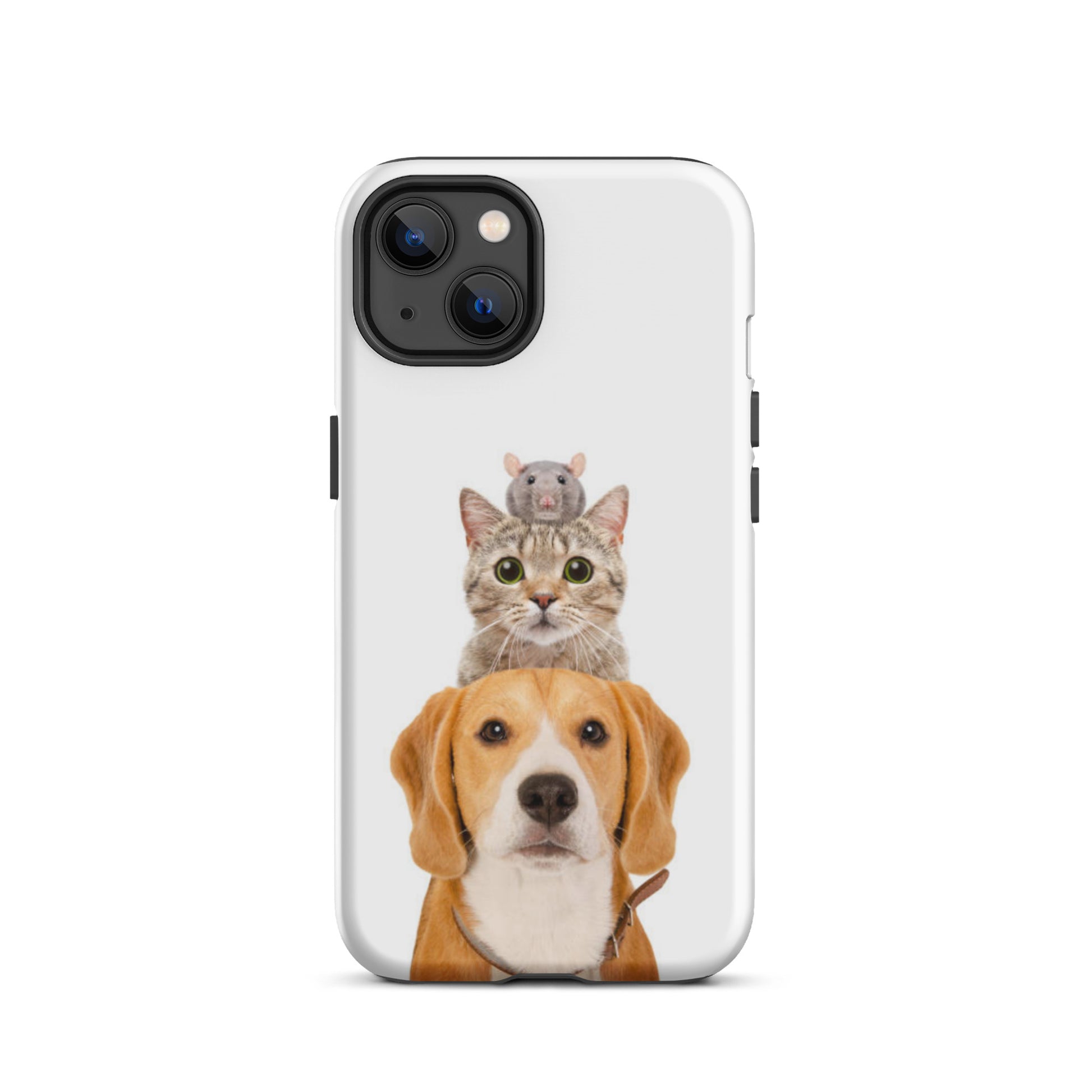 Luxury Tough IPhone Case ''3 Animals'' -- High Quality --