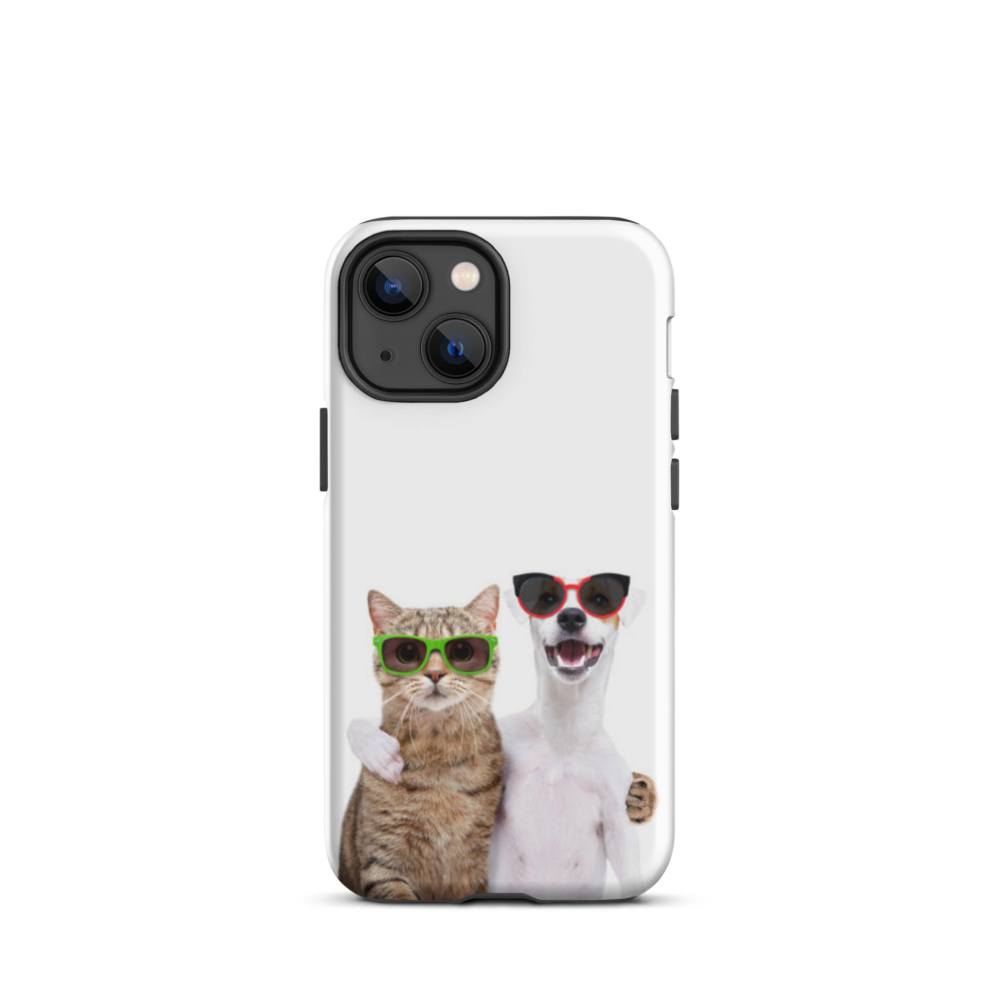 Luxury Tough iPhone Case ''Cat Dog 2'' -- High Quality --