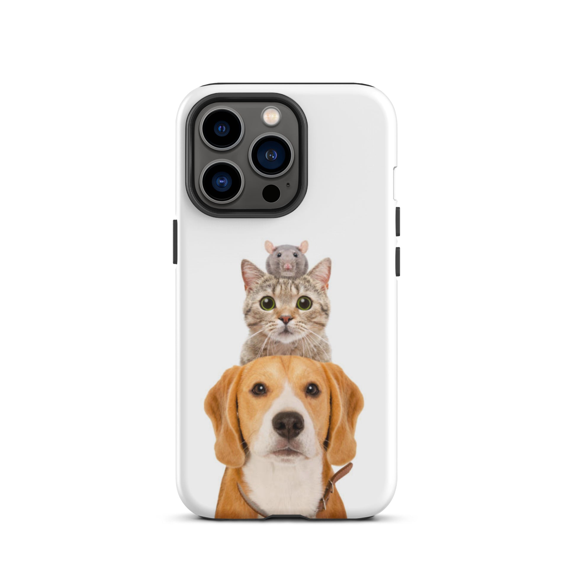 Luxury Tough IPhone Case ''3 Animals'' -- High Quality --