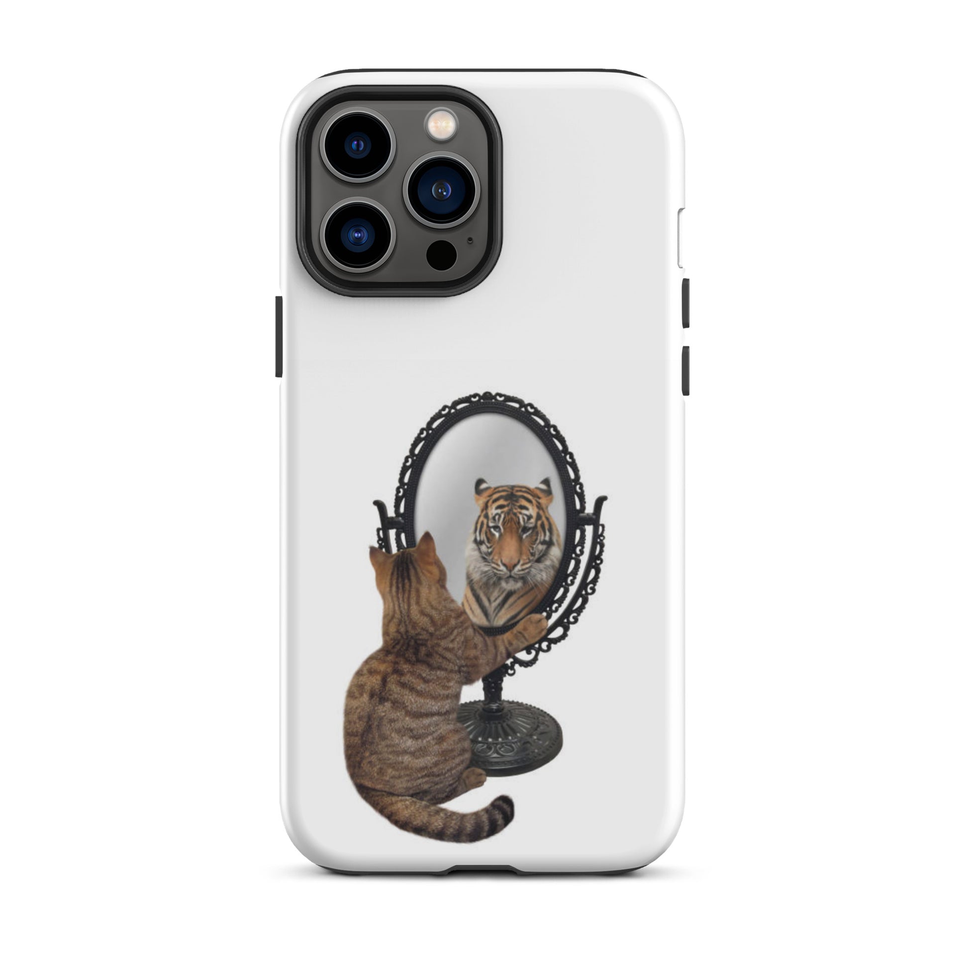 Luxury Tough iPhone Case ''Cat-Tiger'' -- High Quality --