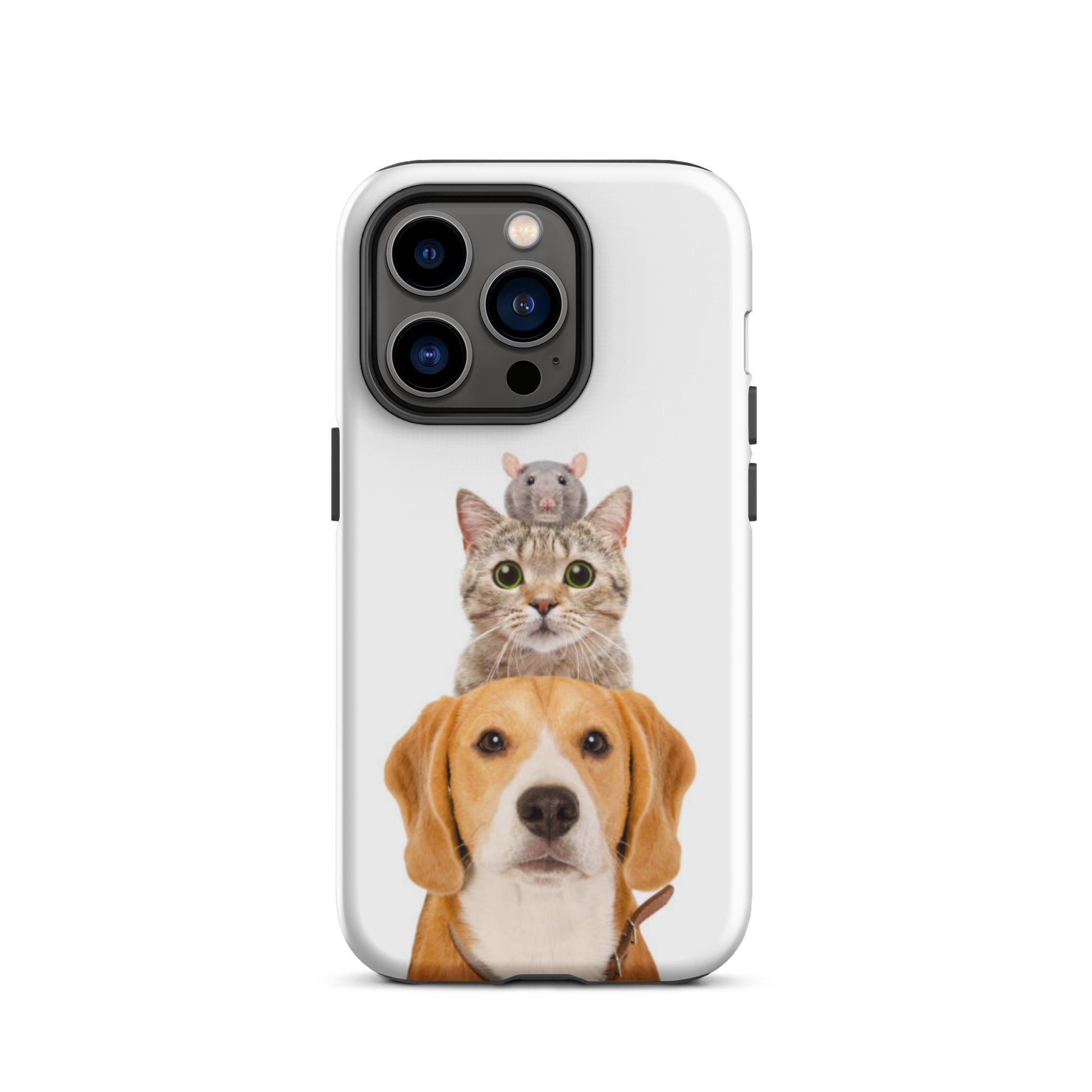 Luxury Tough IPhone Case ''3 Animals'' -- High Quality --