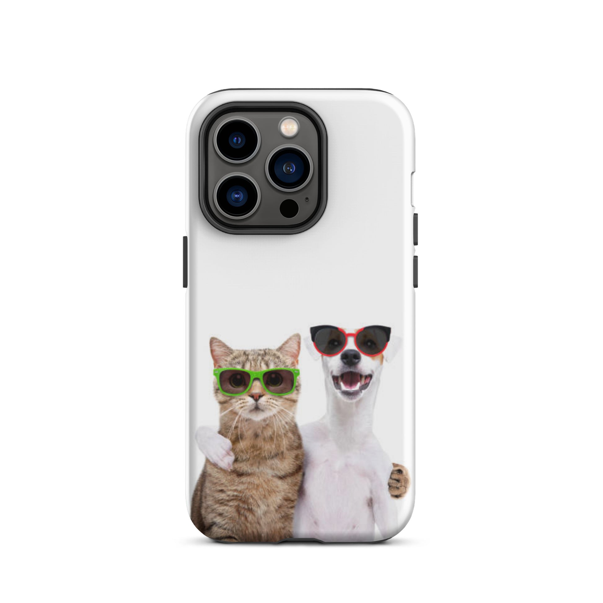Luxury Tough iPhone Case ''Cat Dog 2'' -- High Quality --