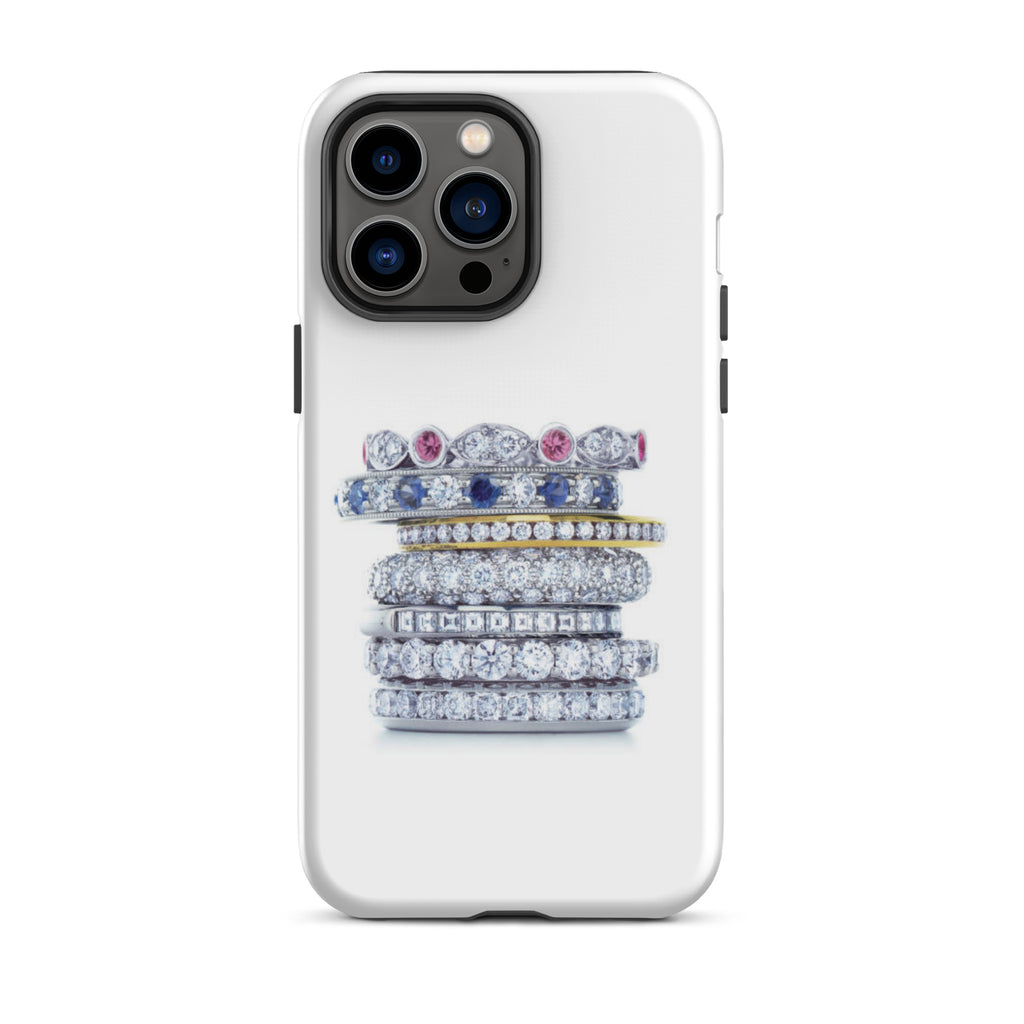 Luxury Tough IPhone Case ''Diamond Rings 2.0'' -- High Quality --