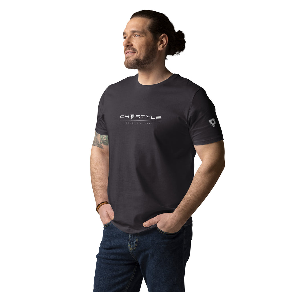 100% Organic T-shirt Black, Navy and Anthracite
