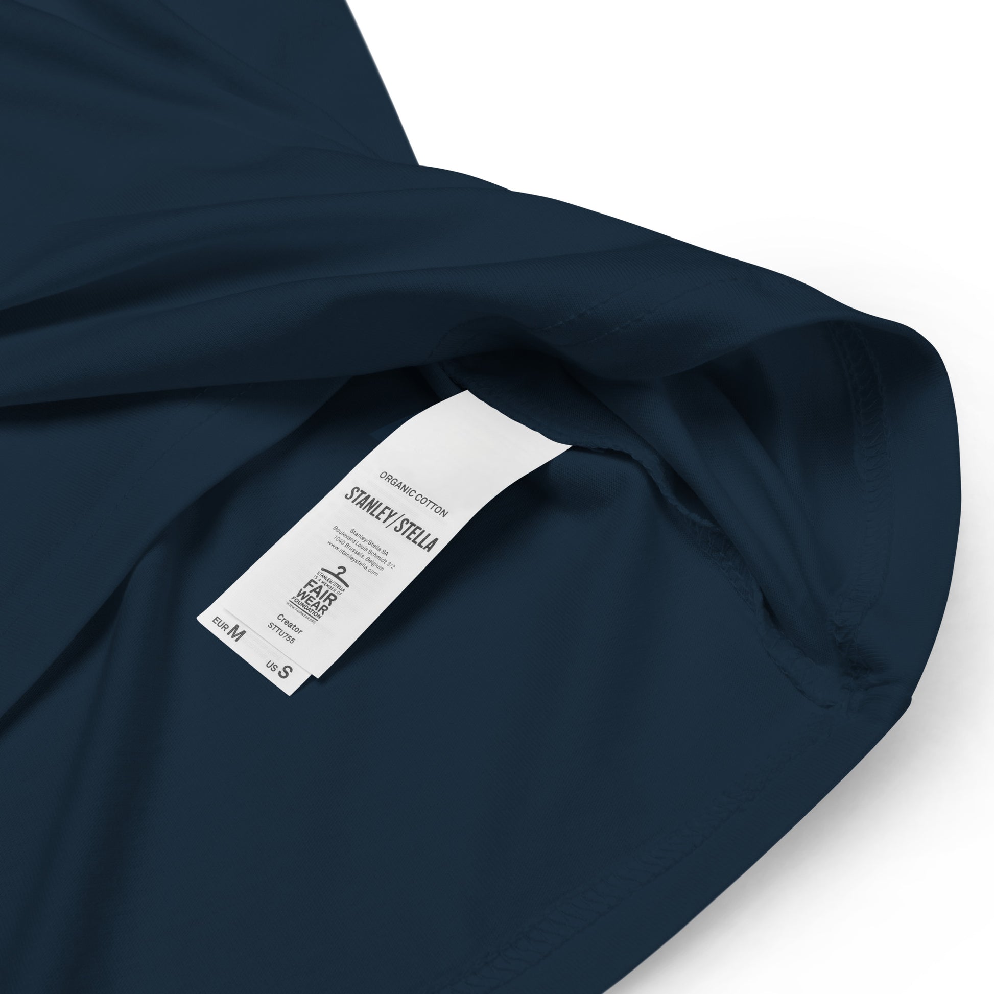 100% Organic T-shirt Black, Navy and Anthracite