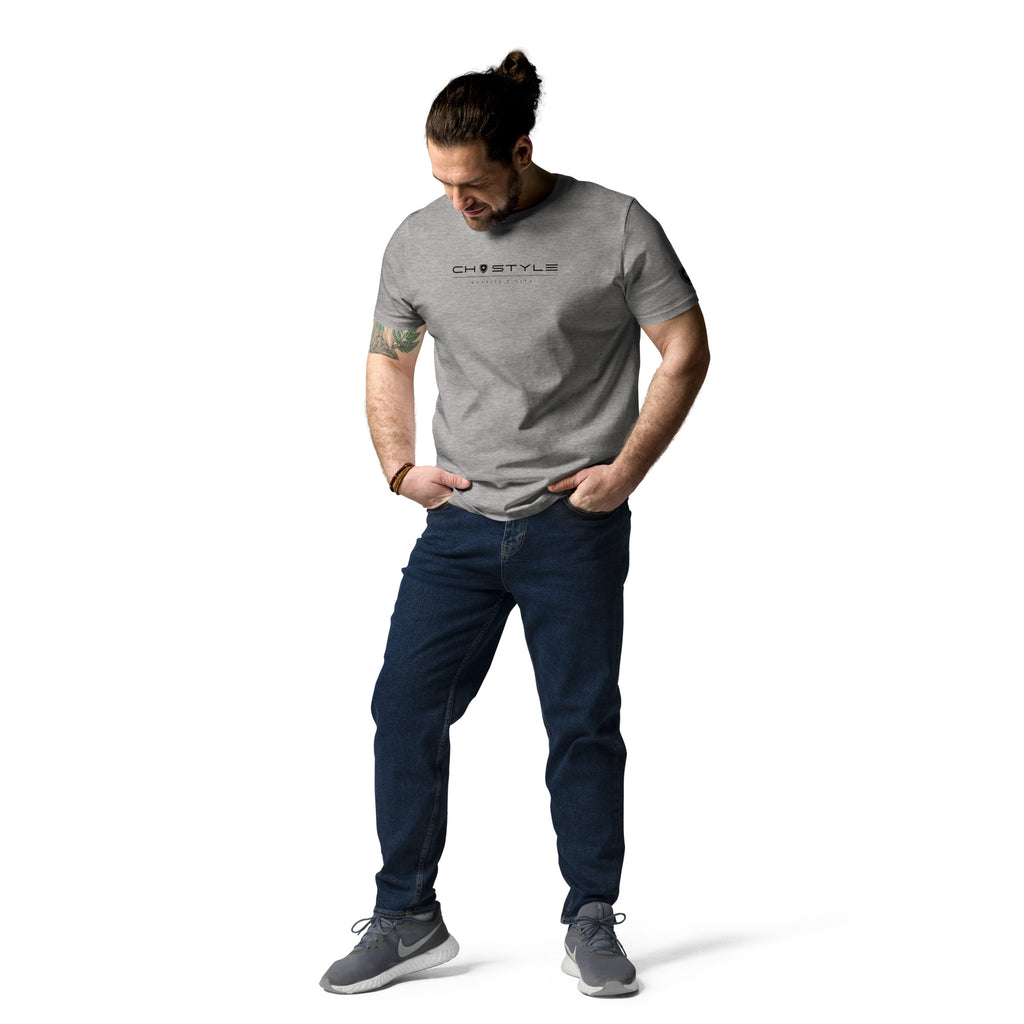 100% Organic T-shirt Grey