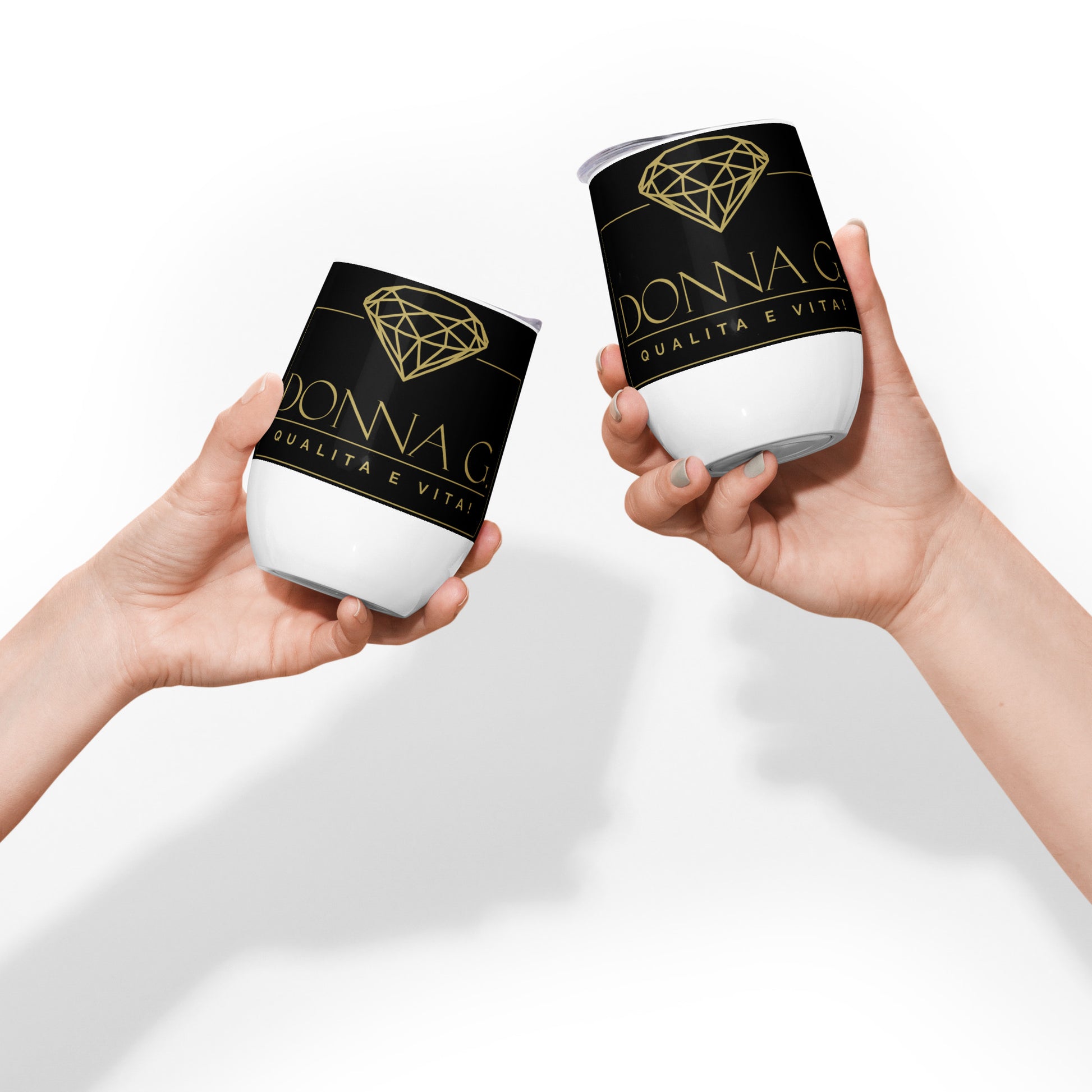 Luxury Wine Tumbler --Donna G.-- Black